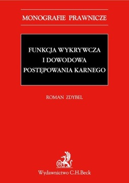 Funkcja wykrywcza i dowodowa... - ebook