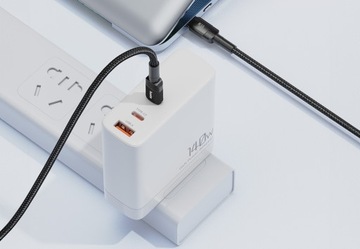 BOSTE PRZEWÓD KABEL USB-C TYPE-C 100W SZYBKIE ŁADOWANIE PD QC 4.0 MOCNY 1M