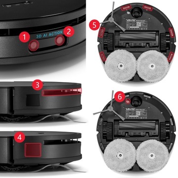 РОБОТ WELLTEC R10 ULTRA для мытья полов + СТАНЦИЯ 8-В-1 + АКСЕССУАРЫ