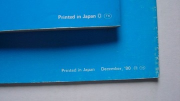 Suzuki Alto książka napraw Suzuki Alto 1980-1983 rok serwisówka