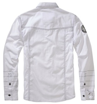 BRANDIT Luis Vintageshirt белая рубашка XXL