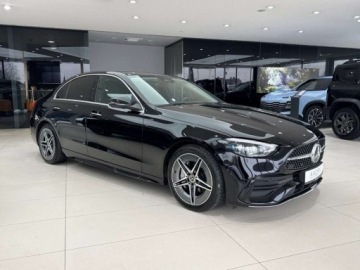 Mercedes Klasa C W206 Limuzyna 1.5 200 204KM 2022 Mercedes-Benz Klasa C AMG Line Kamera 360 Ambiente CarPlayAndroid Auto, zdjęcie 4