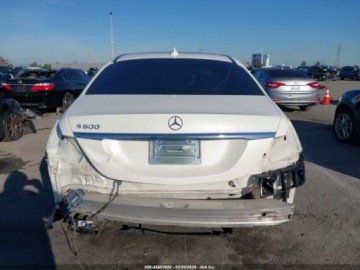 Mercedes Klasa S W222 2015 Mercedes-Benz Klasa S 600 v12 2015 6.0 Benzyna 523KM, zdjęcie 4