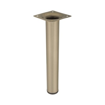 Noga meblowa okrągła 20cm inox