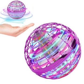 LATAJĄCA PIŁKA LED KULA USB ŚWIECĄCA DRON UFO