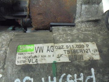 STARTÉR 02Z911023P VW PASSAT B6 2.0 TDI