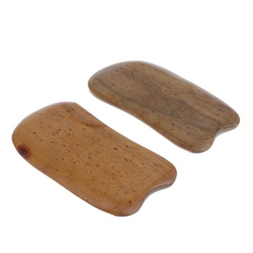 2 szt. Drewniane narzędzie do skrobania Gua Sha, g