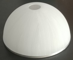 KLOSZ DO LAMP,ŻYRANDOLI,STOJĄCYCH MISKA SZKL.E27