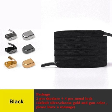 No Tie Flat Hiking Running Shoe Lace Elastic Shoelaces Outdoor Leisure