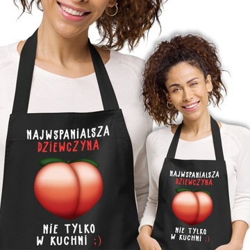 Fartuch Na Walentynki NAJWSPANIALSZA DZIEWCZYNA Wz