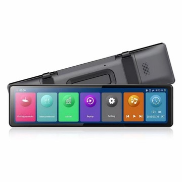 Зеркальный рекордер, 3 камеры, Android Auto, Wi-Fi