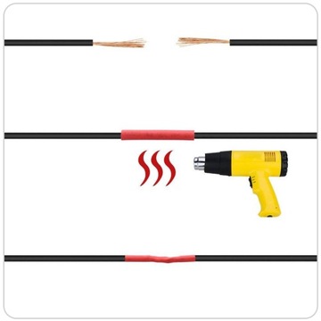 НАБОР ТЕРМОУСАДОЧНЫХ ТРУБОК 164 ШТ. В КОРОБКЕ