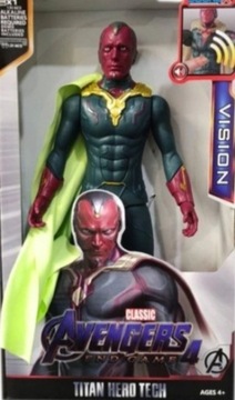 DUŻA Figurka Vision AVENGERS 30cm DŹWIĘK ŚWIATŁO