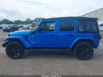 Jeep Wrangler IV 2022 Jeep Wrangler 4XE Unlimited Sahara 2022 2.0l 2.0 Hybryda 270KM, zdjęcie 2