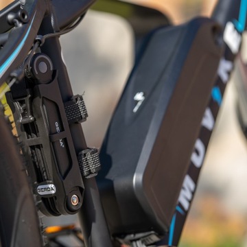 ZAPIĘCIE ROWEROWE GERDA FOLD 840V ZAPIĘCIE DO ROWERU SKŁADANE Z UCHWYTEM