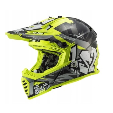 LS2 FAST II EVO MINI CRUSHER kask cross enduro (dla dzieci) S