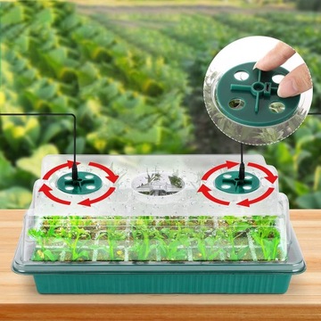 НАБОР ДЛЯ ПРОРАЩИВАНИЯ СЕМЯН С ЛАМПОЙ ДЛЯ РОСТА И РЕГУЛИРОВКОЙ ВЛАЖНОСТИ