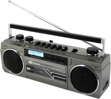 Radiomagnetofon retro Soundmaster SRR70TI FM DAB+ USB Bluetooth kasety