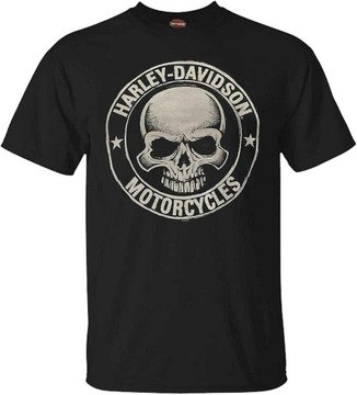 Męska koszulka Harley-Davidson H-D Skull Badge