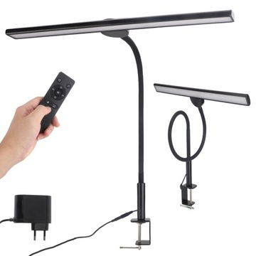 LAMPA BIURKOWA LED 18W PRZYCIEMNIANIA LAMPA ZACISKOWA DO OCHRONY OCZU