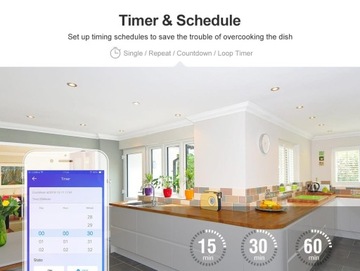 Умный переключатель WiFi+RF 433 Sonoff RF R2