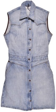 LEE sukienka BLUE jeans MOM DRESS _ M