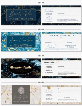 Подарочный сертификат DL 42 шт. - ПЛОТНАЯ БУМАГА - 350 г - ДИЗАЙН