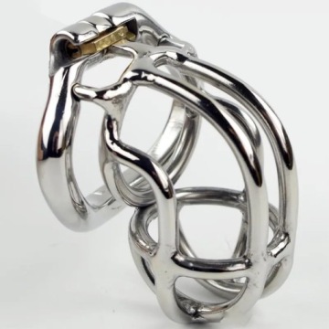 Стальной пояс целомудрия Chastity Belt Chastity Cage Penis Cage