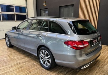 Mercedes Klasa C W205 Kombi 200 BlueTEC 136KM 2015 Mercedes-Benz Klasa C AUTOMAT gwarancja bezwypadkowy NAVI hak SKORA, zdjęcie 9