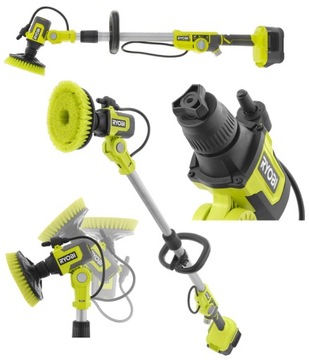 Телескопическая щетка RYOBI RWTS18-0