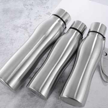 ПРОЧНАЯ БУТЫЛКА ДЛЯ ВОДЫ ИЗ НЕРЖАВЕЮЩЕЙ СТАЛИ ОБЪЕМОМ 500 МЛ С ДВУМЯ СТЕНКАМИ