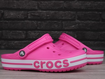 Klapki sportowe, chodaki Crocs Bayaband Pink