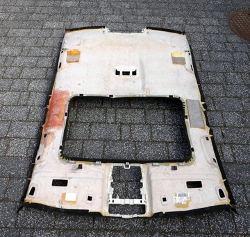 BMW F10 ЧЕРНАЯ ОТДЕЛКА АЛЬКАНТАРЫ ПОД ЛЮКОМ КРЫШИ