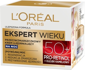 Loreal Age Expert 50+ дневной крем для лица, ночной крем для лица