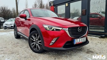 Mazda CX-3 Crossover 2.0 SKY-G 120KM 2015 Mazda CX-3 2.0BENZ Automat Skora head up bi xenony 100 bezwypadek 2.0, zdjęcie 4