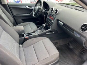 Audi A3 8P Hatchback 3d 1.6 102KM 2009 Audi a3 AUTOMAT KLIMATYZACJA PARKTRONIC EL.SZYBY EL.LUSTERKA GWARANCJA SER, zdjęcie 7