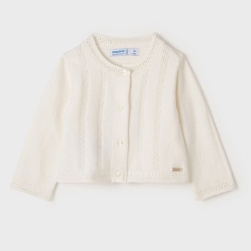 MAYORAL 1358 SWETEREK SWETER CHRZEST ECRU r.92