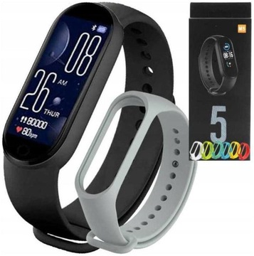 SMARTBAND OPASKA SPORTOWA SMARTWATCH ZEGAREK M5