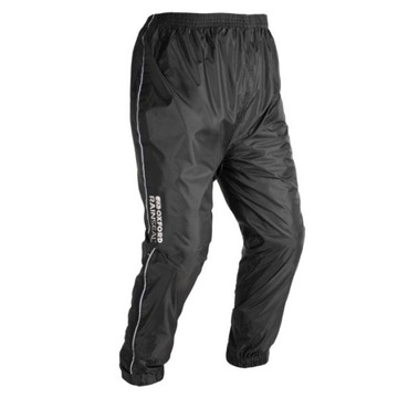 OXFORD SPODNIE PRZECIWDESZCZOWE MOTOCYKLOWE RAINSEAL BLACK M