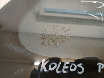 RENAULT KOLEOS 1 I 07- SKLO (OKNO) PRAVÁ ZADNÍ KAROSERIE ...8