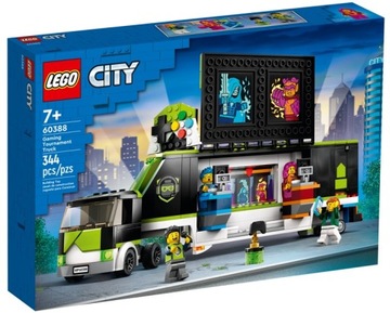 LEGO CITY 60388 CIĘŻARÓWKA NA TURNIEJ GIER