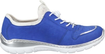 ТУФЛИ RIEKER 940357-51 СИНИЕ ЖЕНСКИЕ ТУФЛИ