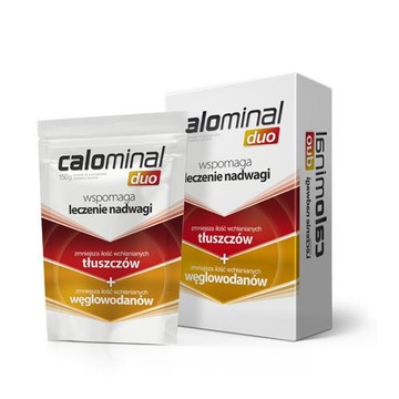 Calominal duo Wspomaga Leczenie Nadwagi proszek na miesiąc 150g