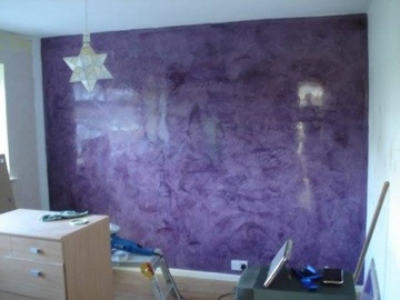 STIUK WENECKI WAPIENNY - 25 m2 FIOLETOWY