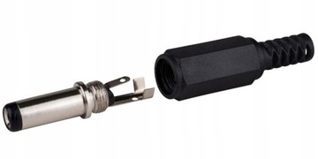 Wtyk 2,1/5,5mm (zasilacze DC)