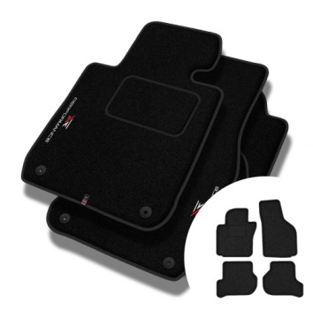 Velurové koberce Performance pro Škoda Octavia II 2004-2008