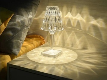CRYSTAL DIAMOND LED RGB НАСТОЛЬНАЯ ЛАМПА + ПУЛЬТ ДИСТАНЦИОННОГО УПРАВЛЕНИЯ DIAMOND TOUCH