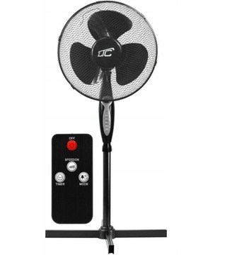 БОЛЬШОЙ НАПОЛЬНЫЙ ВЕНТИЛЯТОР, ВЕНТИЛЯТОР С ДИСТАНЦИОННЫМ КОЛЕНИРОВАНИЕМ