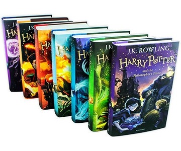 Harry Potter Ozdobna Twarda Okładka J.K. Rowling