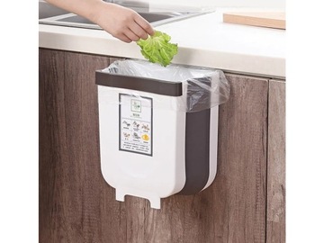 Verk 15830 Складная подвесная корзина - бело-коричневый